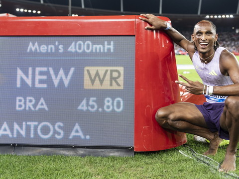 Soirée de folie au Letzigrund, Audrey Werro bat le record de Suisse