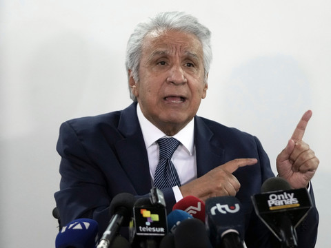 Equateur: l'ancien président Moreno condamné à cinq ans de prison