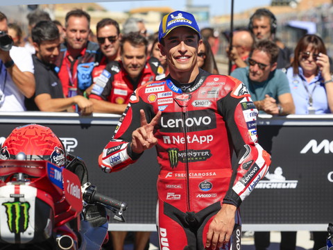 Marc Marquez remporte la course sprint en Aragon