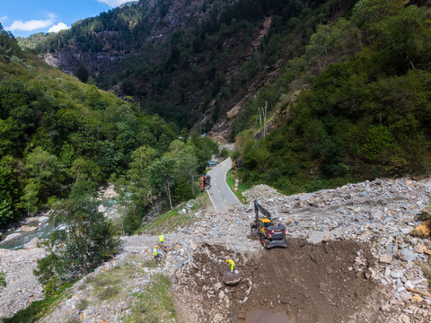 Le nord du Val Calanca (GR) à nouveau accessible dès mercredi soir
