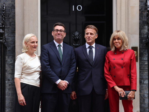 Premier entretien Burnham-Macron pour 
