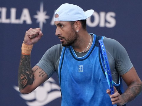 Kyrgios suspendu un mois pour usage de cocaïne