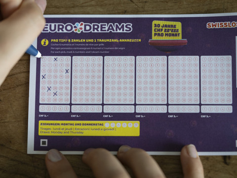Personne ne décroche la bonne combinaison à l'Eurodreams