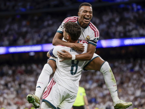 Le Real bat l'Inter à Bernabeu
