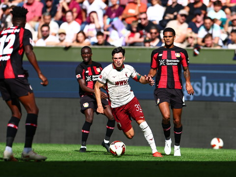 Bundesliga: Fabian Rieder encore décisif avec Augsbourg