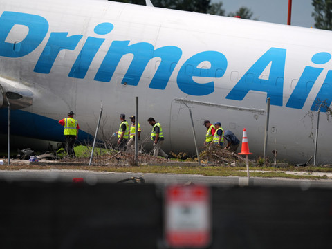 Miami: Amazon suspend l'opérateur de l'avion-cargo accidenté