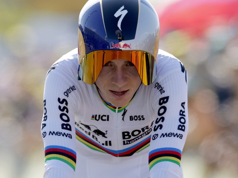 Un quatrième titre mondial consécutif en chrono pour Evenepoel