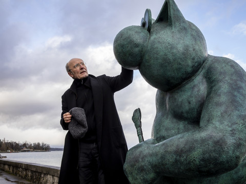 BD: Geluck relance son musée du Chat à Bruxelles