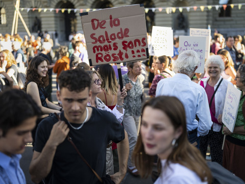 Le climat mobilise près de 20'000 manifestants outre-Sarine