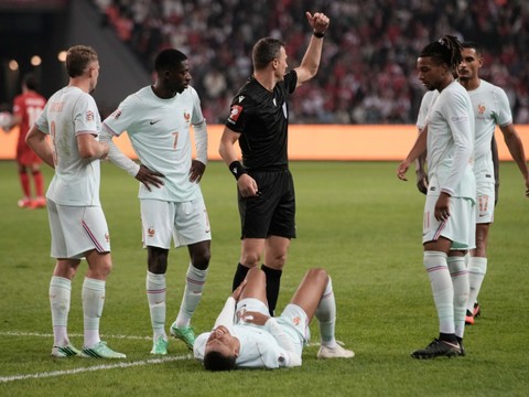 Mbappé souffre d'une 