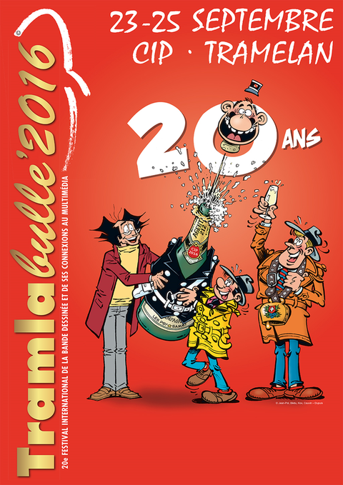 L'affiche de la 20e édition de Tramlabulle a été dévoilée jeudi.