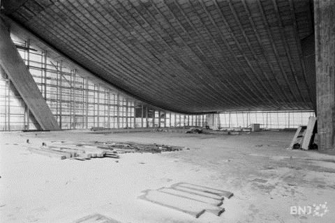 Grand salle, vers juillet 1964 © Archives municipales de Bienne, Fonds de la Police municipale