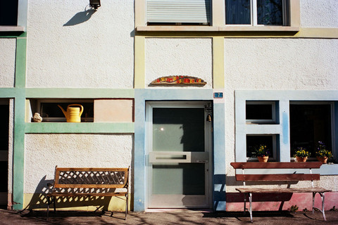Facade de la Maison au bord de l'eau Photo : www.haus-am-bach.ch