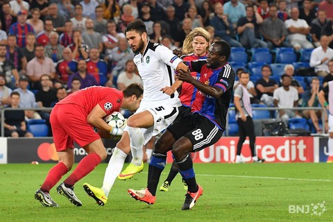 Le FC Bâle s'est empalé sur la défense bulgare, sans parvenir à marquer.