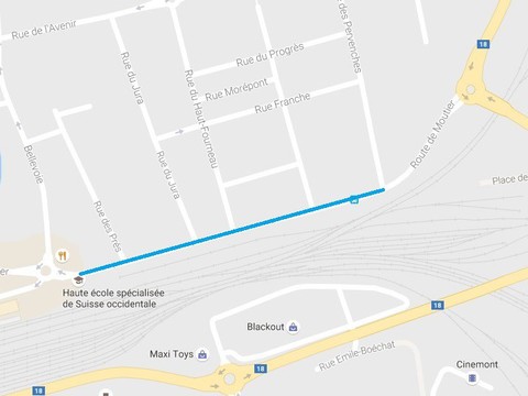 Route de Moutier