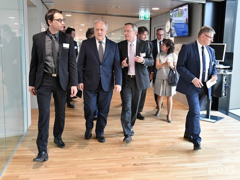 Inauguration du campus Strate J
