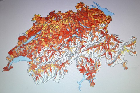 Carte taux de logements vacants