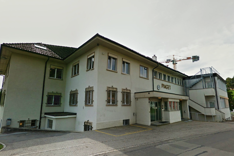 L'entreprise Piaget à la Côte-aux-Fées (image : Google)