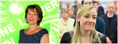 Erica Hennequin (Verte) et Pauline Queloz (PDC) étaient mardi matin dans La Matinale.