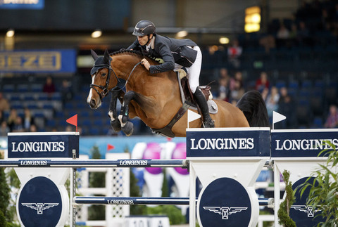 Steve Guerdat et Bianca à Stuttgart (photo: FEI/Stefan Lafrentz)
