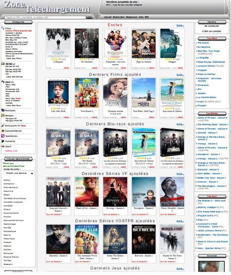 Zone-telechargement.com était bien connu des amateurs de séries et de films, aussi bien en Suisse qu'en France.