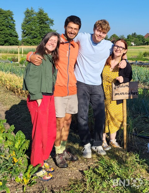 Claudine Miserez, Stéphane Caravellas, Bryan et Mylène