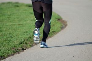 Courir en hiver à Colombier pour garder la forme!