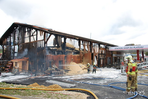 Incendie aux Reussilles