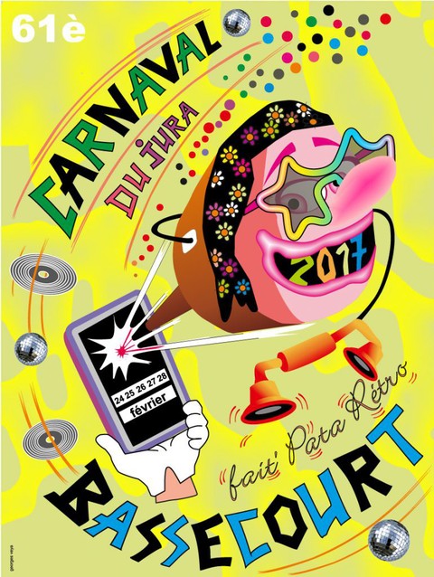 Affiche 61e Carnaval du Jura