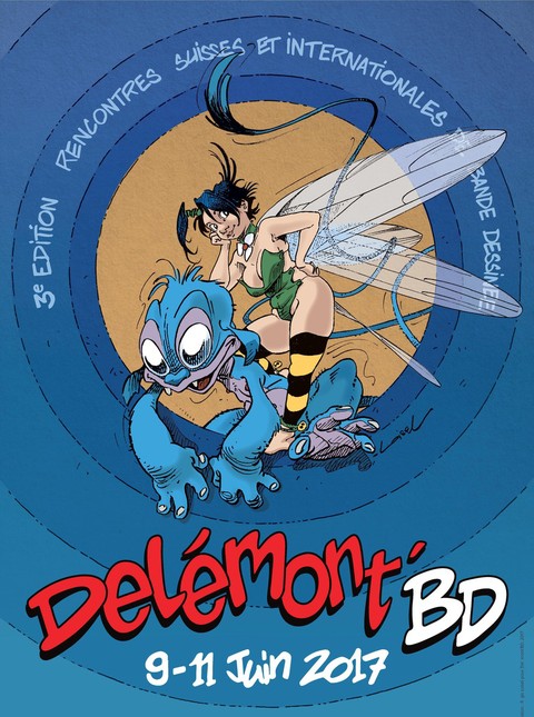 Affiche Delémont'BD 2017