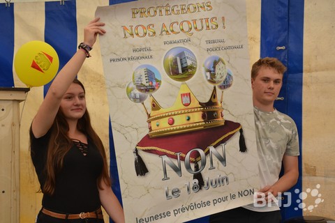 L'affiche des jeunes anti-séparatistes