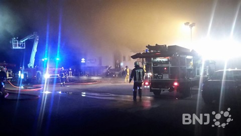 Vaste mobilisation des pompiers.