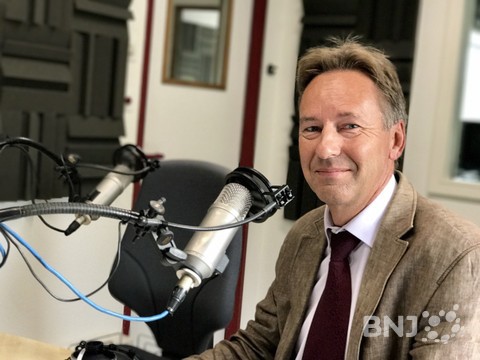 Alain Ribaux. conseiller d'État neuchâtelois en charge du dossier de la Réorme des institutions