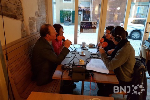 De gauche à droite : Tom Gerber (PEV), Sandra Roulet Romy (PS femmes) et Anne-Caroline Graber (UDC). 