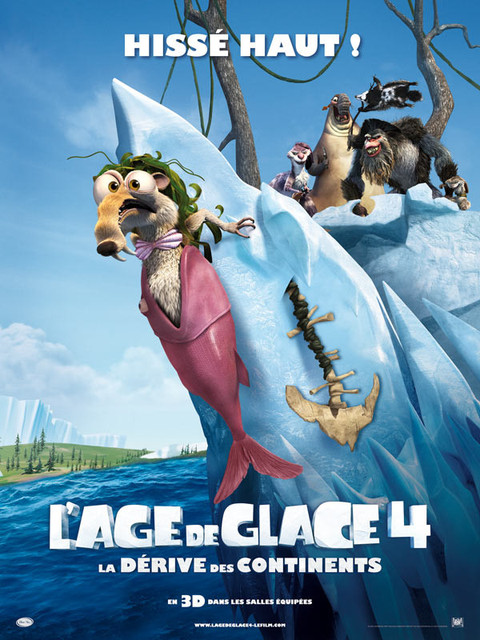 L'âge de glace 4, l'affiche