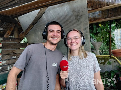 Jordi Gonzalez et Rebecca Lüchinger nous ont reçu chez eux, au Jardin des Senteurs à Neuchâtel