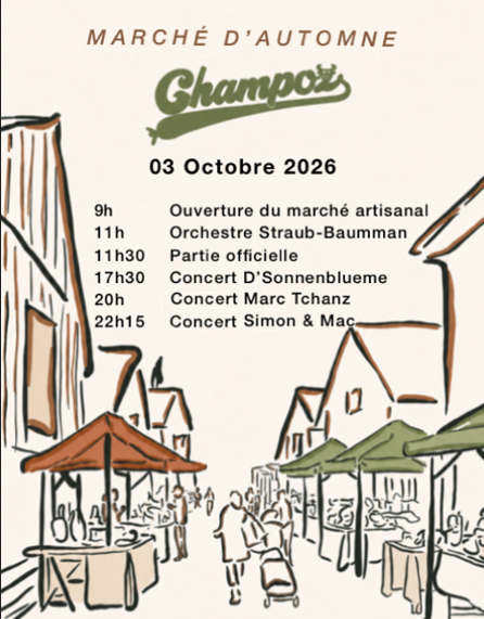 Marché d'automne de Champoz