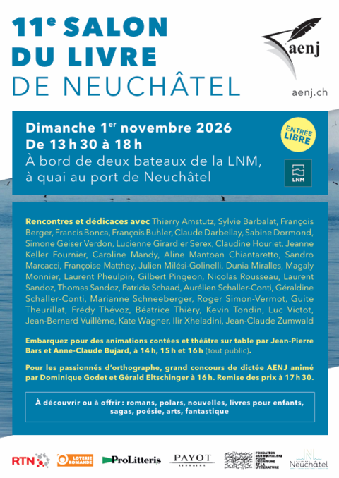 11e Salon du livre de Neuchâtel