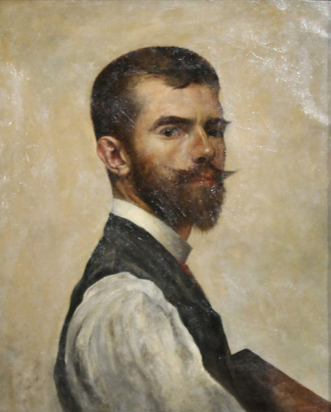 Jules Blancpain, autoportrait