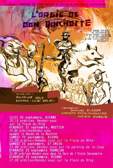 L'affiche du spectacle
