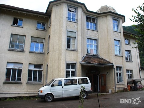 Vue de l'entrée de l'ancienne usine Junker