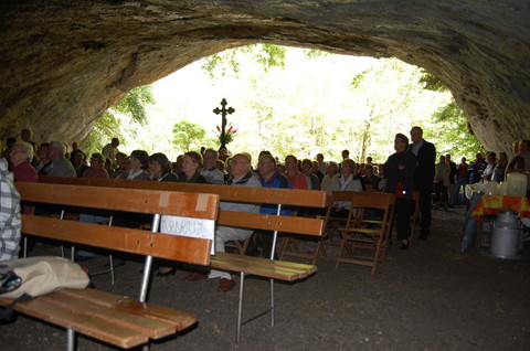 La grotte Sainte-Colombe à Undervelier
