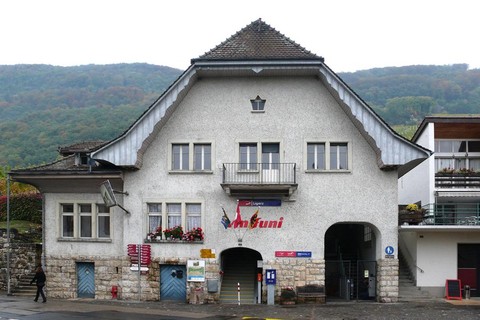 Vue de la station inférieure de Gléresse du Vinifuni
