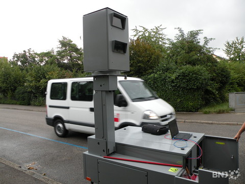 Le nouveau radar en fonction à Bienne