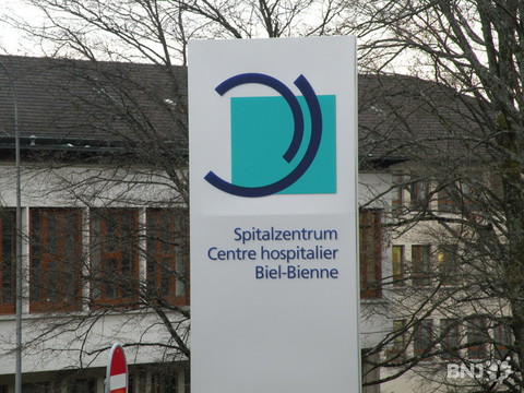 Vue du logo du CHB