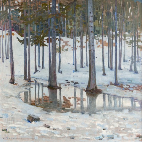 Sous-bois (fin d'hiver) - 1906