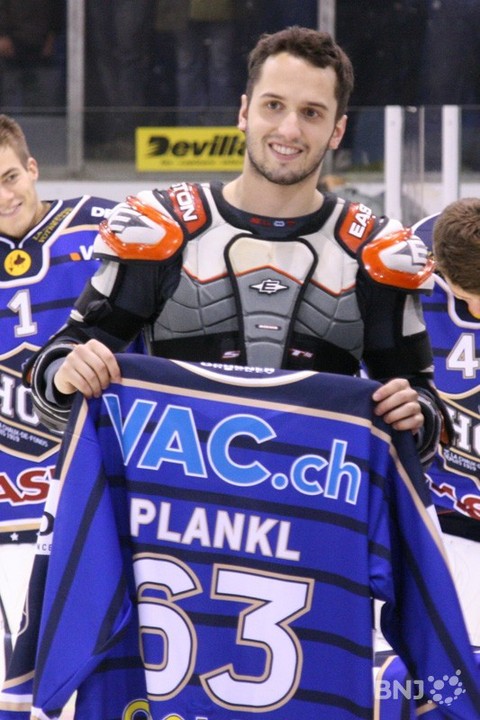 Tobias Plankl a marqué deux buts vendredi soir aux Mélèzes