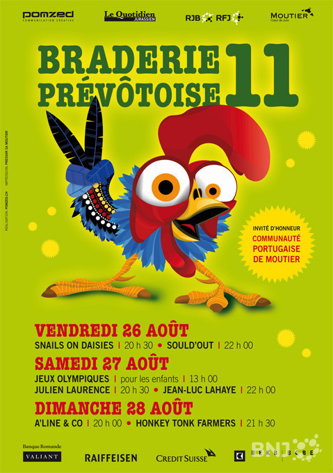 Affiche Braderie prévôtoise