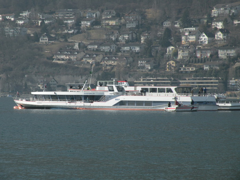 Le MS 300 sur le Lac de Bienne