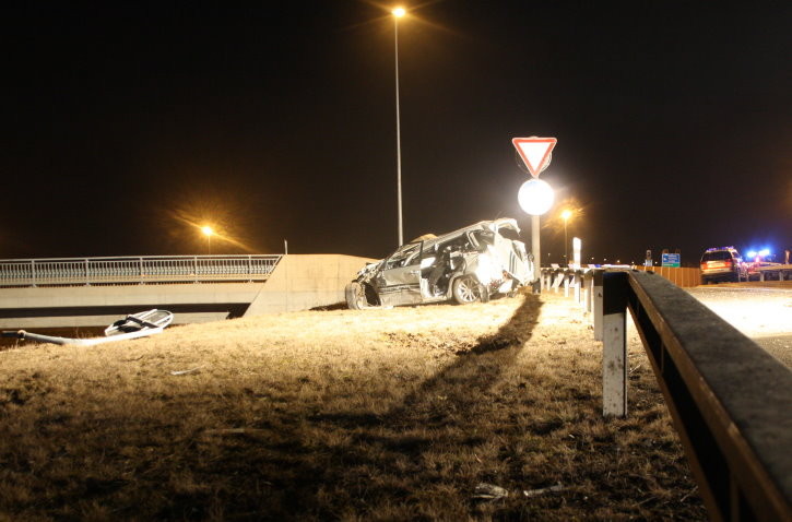 Accident sur l'A16